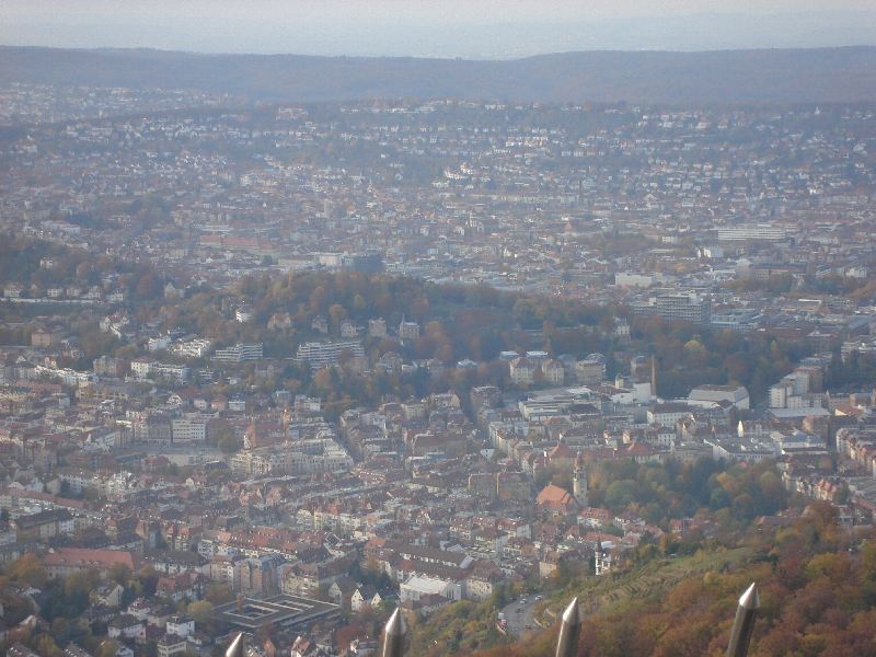 von oben
